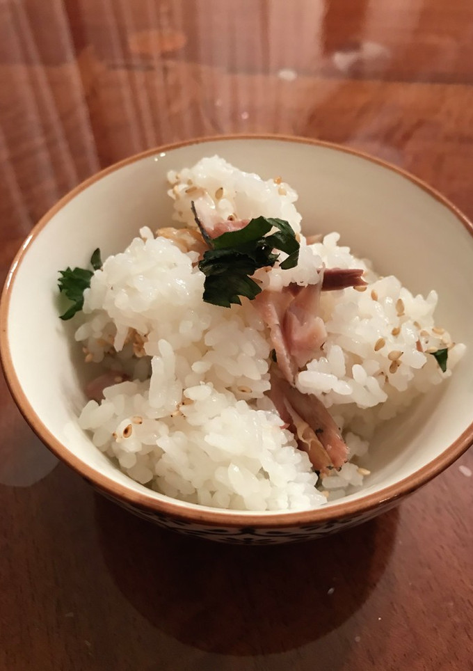 あじの開きの残りdeしそごま混ぜご飯⭐︎-レシピのメイン写真