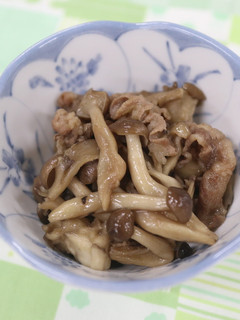 きのこたっぷり牛肉のしぐれ煮-レシピのメイン写真