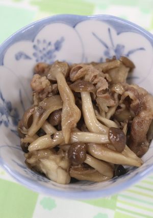 きのこたっぷり牛肉のしぐれ煮-レシピのメイン写真
