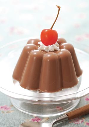 プリンの素で♪お手軽チョコプリン by エーコープマーク品
