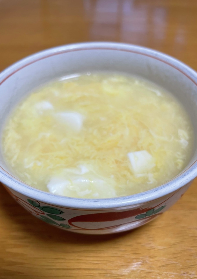豆腐と卵の中華スープ-レシピのメイン写真