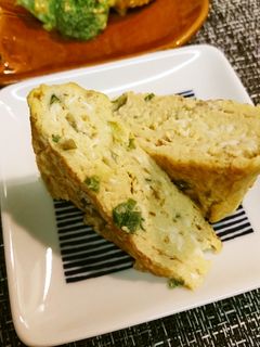 しば漬けとネギの卵焼き-レシピのメイン写真