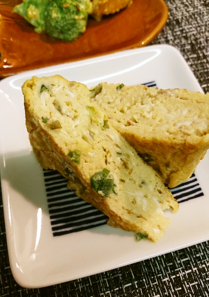 しば漬けとネギの卵焼き-レシピのメイン写真