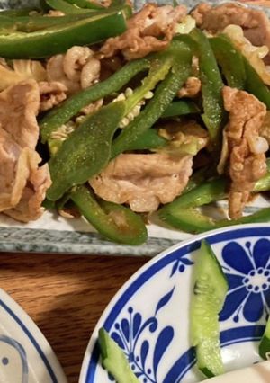 簡単！豚肉キャベツピーマン焼肉のタレ炒め-レシピのメイン写真