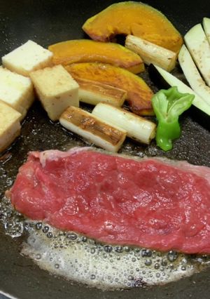 黒毛和牛の陶板焼き風-レシピのメイン写真
