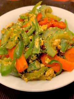 ゴーヤチャンプル風夏野菜炒め-レシピのメイン写真