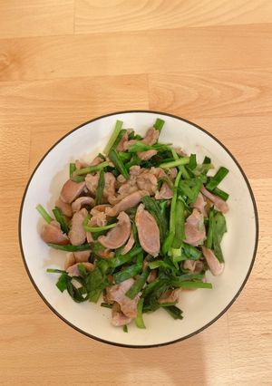 砂肝ニラ炒め-レシピのメイン写真