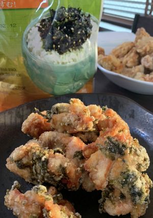 韓国海苔フレークで！のり塩唐揚げ-レシピのメイン写真