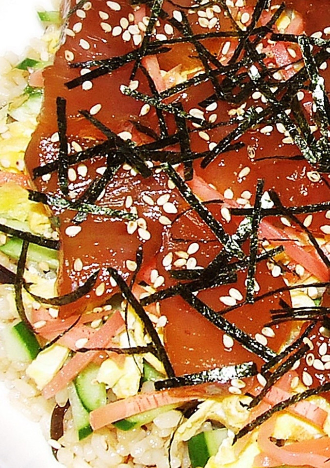 ごま昆布のちらし寿し-レシピのメイン写真