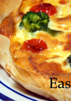 春巻きの皮で作る　簡単キッシュ-レシピのメイン写真