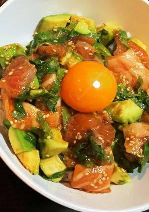 \★/ポキ・ポキ丼-レシピのメイン写真