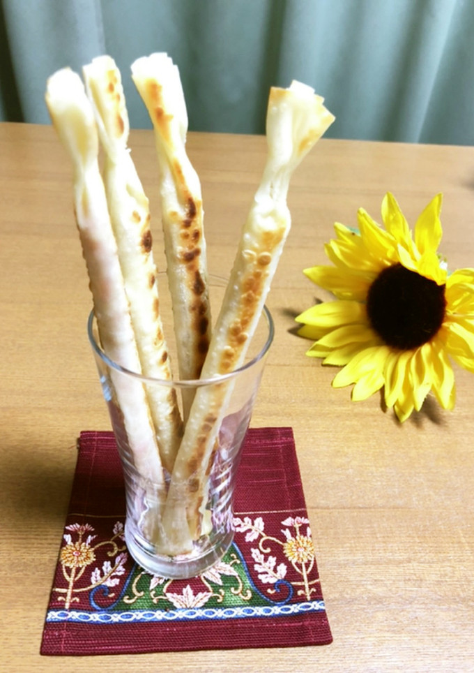 春巻きの皮で☆海苔とカニカマの棒スナック-レシピのメイン写真