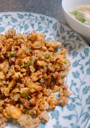 オートミール☆納豆炒飯-レシピのメイン写真