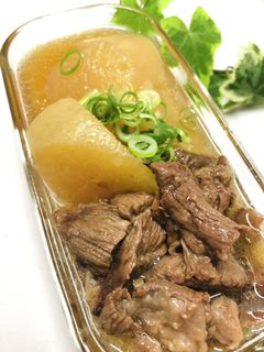 すじ肉とお大根の煮物★ 薄味〜低カロリー-レシピのメイン写真