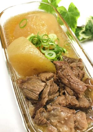 すじ肉とお大根の煮物★ 薄味〜低カロリー-レシピのメイン写真