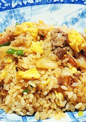 生姜豚キムチチャーハン-レシピのメイン写真