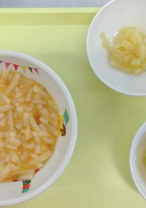 めばえ保育園　ミートソースうどんの離乳食-レシピのメイン写真