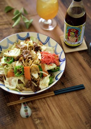 スパイシー焼きそば-レシピのメイン写真