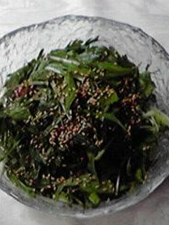 生がおいしい★春菊と水菜のサラダ-レシピのメイン写真