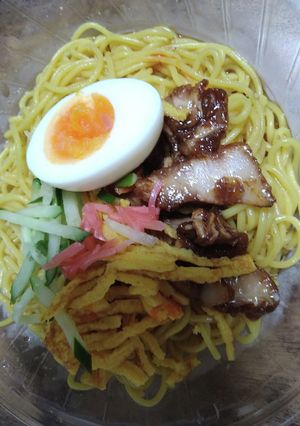 ローソンの冷やし中華に＋α-レシピのメイン写真
