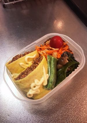冷凍オムそばめし弁当-レシピのメイン写真