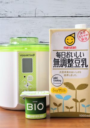 BIO（砂糖・脂肪0）で豆乳ヨーグルト-レシピのメイン写真