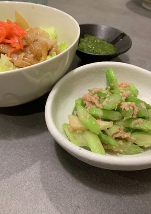 セロリのツナ和え-レシピのメイン写真