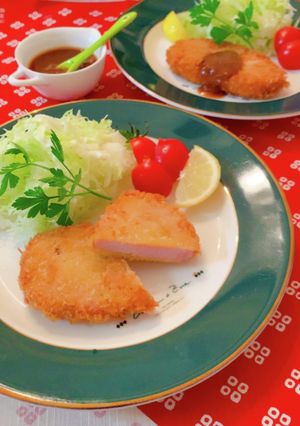 ハムカツ-レシピのメイン写真