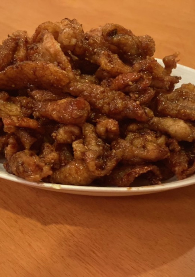 鶏皮の唐揚げ-レシピのメイン写真