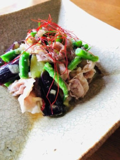 豚しゃぶと茄子のナンプラー和え-レシピのメイン写真