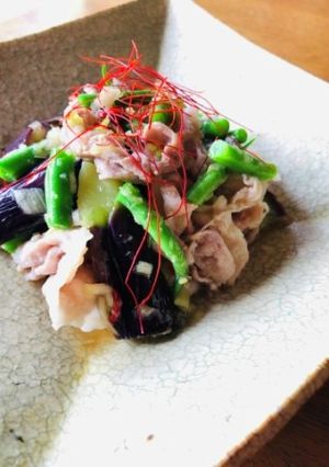豚しゃぶと茄子のナンプラー和え-レシピのメイン写真