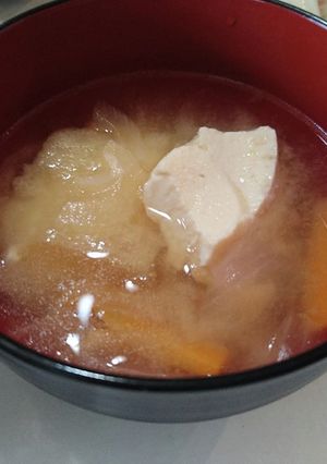 おぼろ豆腐入り味噌汁-レシピのメイン写真