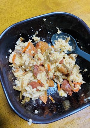 オートミールで炊き込ご飯風。-レシピのメイン写真