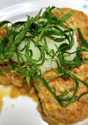 鶏つくねの照り焼き-レシピのメイン写真