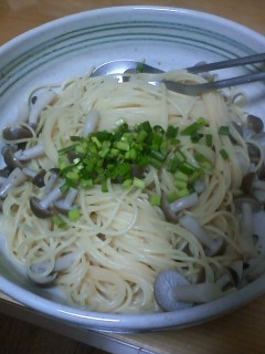 簡単!柚子胡椒で和風きのこパスタ-レシピのメイン写真