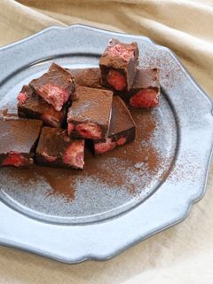 いちごチョコの生チョコ-レシピのメイン写真