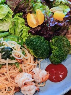 10分で鯖缶の生姜和風パスタ-レシピのメイン写真