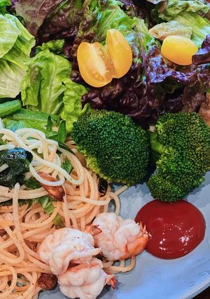 10分で鯖缶の生姜和風パスタ-レシピのメイン写真