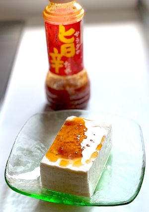 お豆腐にドレッシング！-レシピのメイン写真