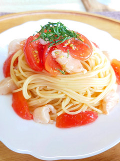 和風冷製パスタ-レシピのメイン写真