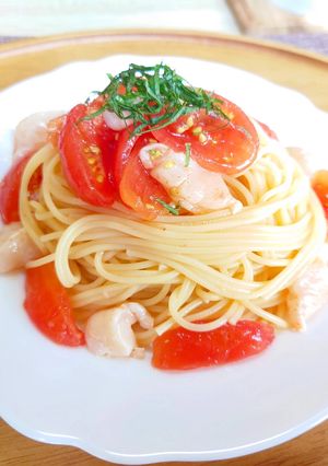 和風冷製パスタ-レシピのメイン写真