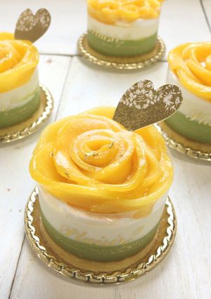 抹茶とホワイトチョコのムース-レシピのメイン写真
