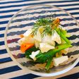 フェタチーズの旬野菜サラダ