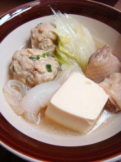 【覚書】 鶏だんご ~鍋用~-レシピのメイン写真