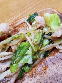 シャキシャキ食感の、簡単野菜炒め-レシピのメイン写真