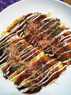 包丁いらずで簡単♪豚肉なしのとん平焼き-レシピのメイン写真