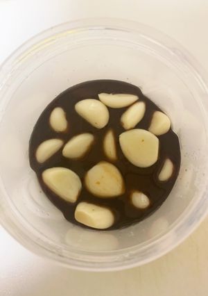 初心者向け☆簡単！ニンニクの醤油漬け！！-レシピのメイン写真