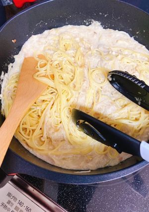 長芋で和風クリームスパゲティ-レシピのメイン写真
