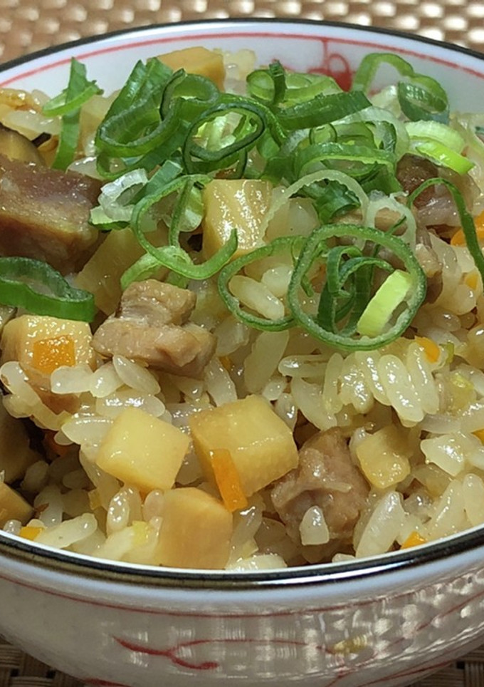 炊飯器で作る中華風おこわ-レシピのメイン写真