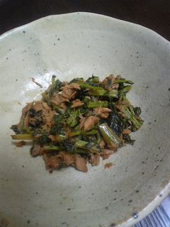 大根葉のオイスターソース炒め-レシピのメイン写真